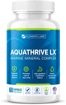 Elementa Labs Aquathrive LX Marine Mineral Complex — 4 bottles